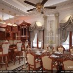 Không gia phòng ăn đậm phong cách pháp sh btp 0072