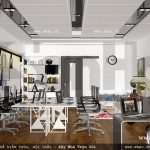 Khu văn phòng làm việc hiện đại sh nod 0133