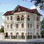 Mặt sau của ngôi biệt thự sh btp 0069