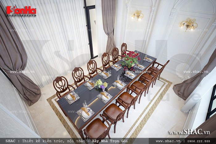 Một phòng ăn sang trọng của nhà hàng Một phòng ăn sang trọng của nhà hàng sh bck 0035