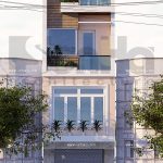 Nhà ống hiện đại 4 tầng sh nod 0134