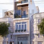 Nhà ống mặt tiền 4m hiện đại sh nod 0134