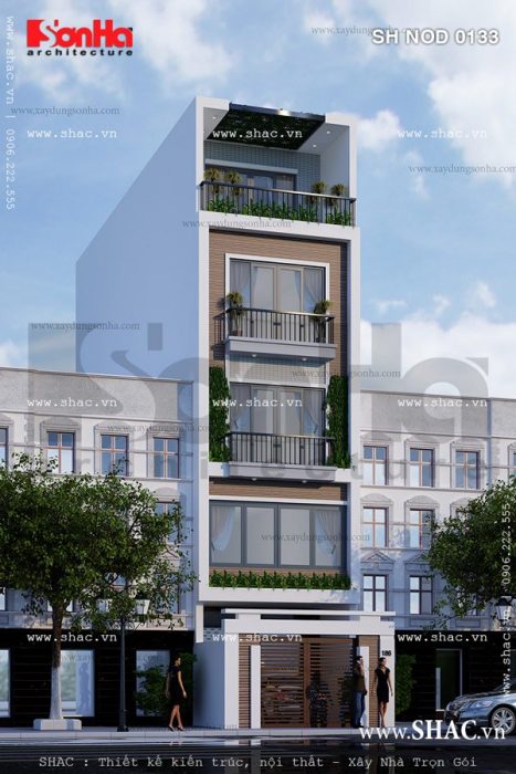 Nhà phố kết hợp văn phòng làm việc sh nod 0133