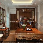 Nội thất phòng thờ được thiết kế đẹp sh btp 0068