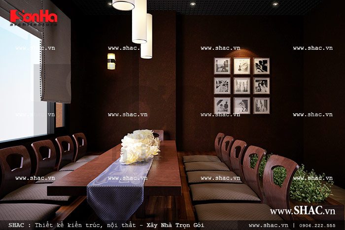 Phòng ăn phong cách nhật bản Phòng ăn phong cách nhật bản sh bck 0035