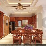 Phòng bếp ấm cúng cho biệt thự sh btp 0069