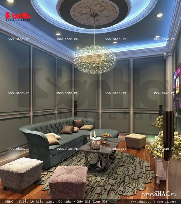 Phòng hát karaoke của gia đình sh btp 0072