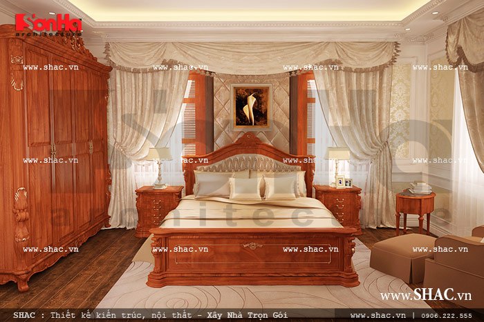 Phòng ngủ có thiết kế sang trọng sh btp 0072