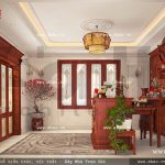 Phòng thờ phong cách cổ điển sh btp 0069