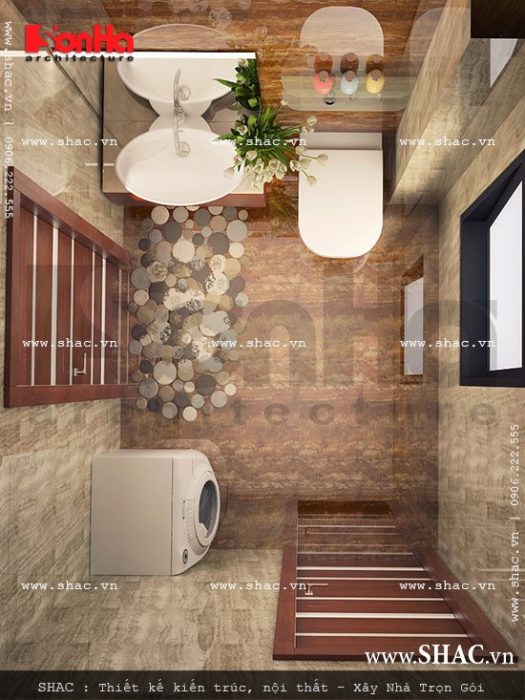 Phòng vệ sinh đẹp wc sh btd 0036