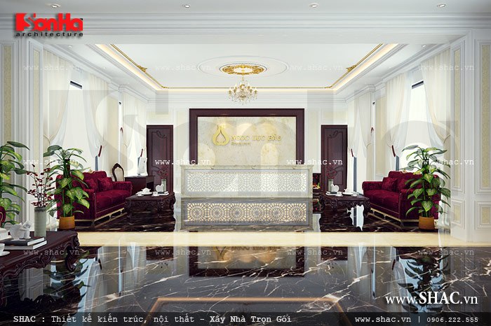 Sảnh lễ tân của nhà hàng Sảnh lễ tân của nhà hàng sh bck 0035