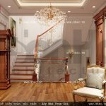 Sảnh thang tầng 2 của biệt thự sh btp 0072