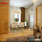 Khu bàn ăn của căn hộ tầng 2 sh nod 0137