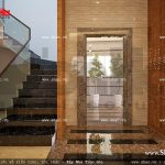 Khu vực cầu thang máy và thang bộ sh nod 0137