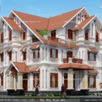 Biệt thự kiểu pháp 3 tầng diện tích 100m2 sh btp 0075