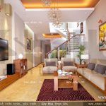 Phòng khách nhà ống đẹp sh nod 0135