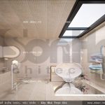 Phòng tắm và wc nhỏ gọn sh nod 0136