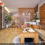 Quầy lễ tân sang trọng sh nod 0137