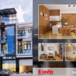 Thiết kế nhà ống làm căn hộ cho thuê sh nod 0137