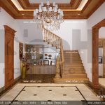 Bố trí tủ đồ gầm cầu thang sh btp 0077