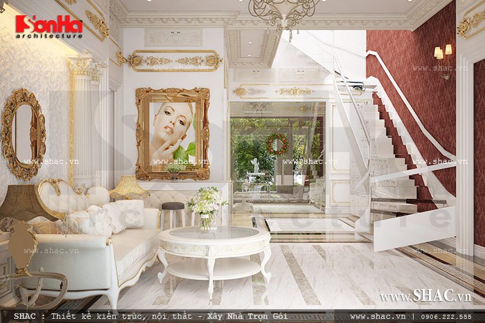 Không gian tầng 1 của shophouse Vincom Không gian tầng 1 của shophouse Vincom sh sr 0016