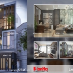 Mẫu thiết kế nhà phố mang kiến trúc hiện đại sh nod 0138