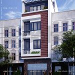 Nhà phố 5 tầng kiến trúc hiện đại sh nod 0139