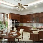 Nội thất gỗ tủ bếp đẹp sh nop 0092
