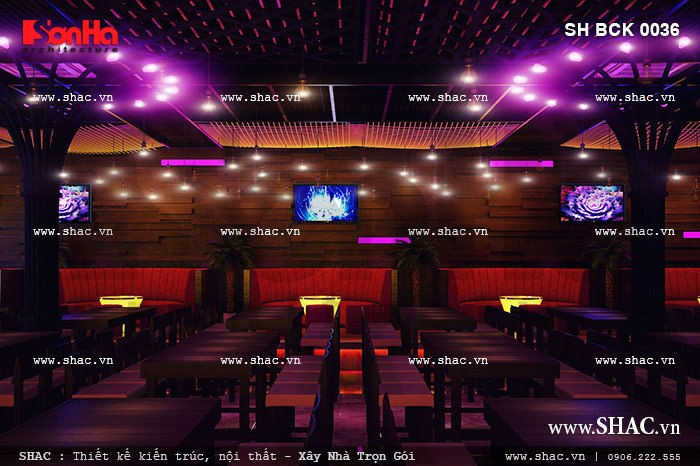 Nội thất nhà hàng được thiết kế đẹp sh bck 0036