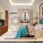 Thiết kế phòng ngủ pháp cá tính sh nop 0092