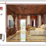 Thiết kế nội thất phòng ngủ con gái biệt thự 6 tầng tại Thái Bình sh btp 0080