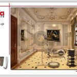 Mẫu thiết kế nội thất phòng tập biệt thự 6 tầng tại Thái Bình sh btp 0080