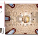 Thiết kế nội thất sảnh thang biệt thự 6 tầng tại Thái Bình sh btp 0080