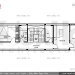Bản vẽ mặt bằng công năng tầng 3 sh nod 0142