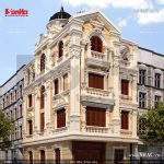 Biệt thự 4 tầng 1 tum kiểu pháp đẹp tại quảng ninh sh btp 0079