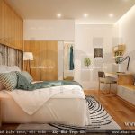 Bố trị nội thất phòng ngủ biệt thự đẹp và hợp lý sh btd 0039