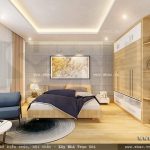 Không gian phòng ngủ đẹp cho biệt thự sh btd 0039