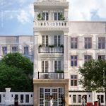 Mặt tiền nhà phố kiểu pháp nhẹ nhàng sh nop 0094