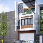 Mẫu nhà ống 3 tầng đẹp sh nod 0142