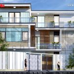 Ngôi biệt thự có mặt tiền dài 10m sh btd 0039