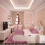 Phòng ngủ đẹp cho con gái sh btp 0079