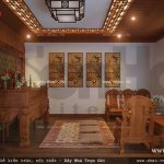 Thiết kế phòng thờ đẹp sh nop 0093