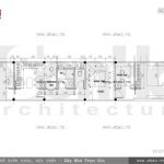 Bản vẽ mặt bằng tầng 3 sh nop 0100