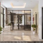 Hành lang trong nhà rộng rãi