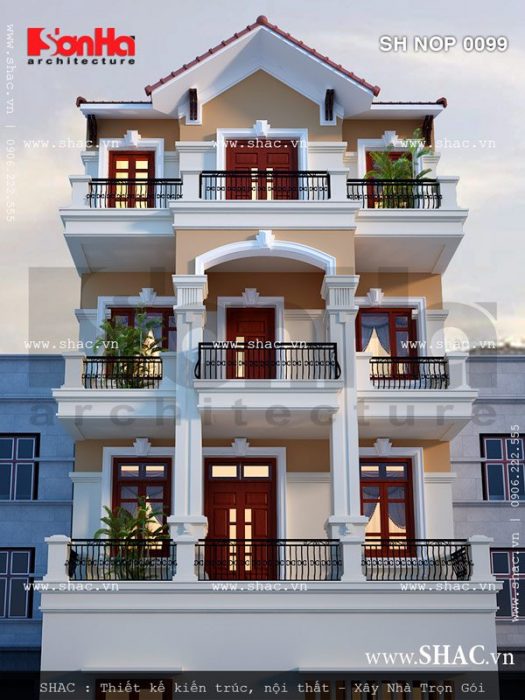 Mặt sau của ngôi nhà sh nop 0099