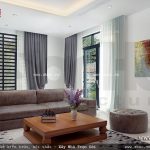 Một góc của phòng khách hiện đại trẻ trung sh btd 0040