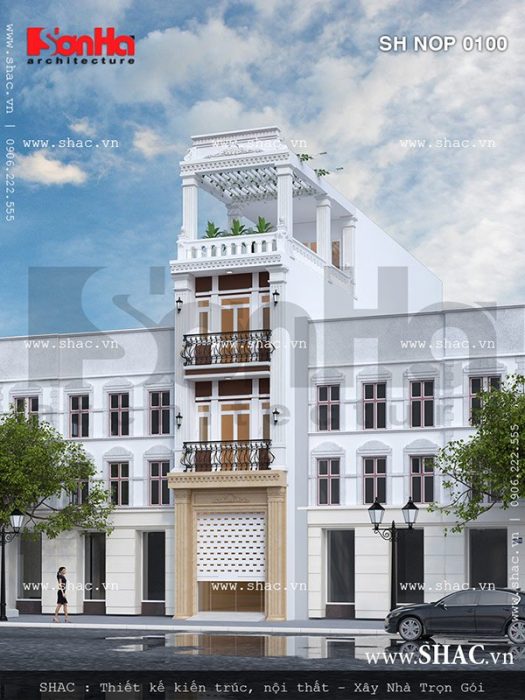 Một phương án thiết kế kiến trúc khác sh nop 0100