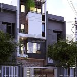 Nhà ống hiện đại 4 tầng đẹp sh nod 0143