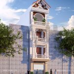 Nhà phố kiểu pháp 4 tầng sh nop 0096