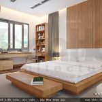 Phòng ngủ master đẹp sh btd 0040